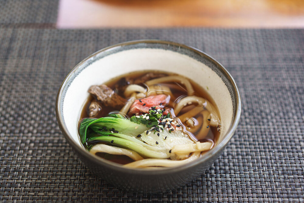  Teriyaki beef noodle soup 