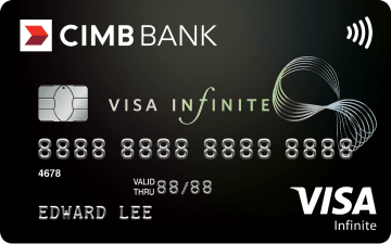 CIMB Visa Infinite - Key benefit: Unlimited 1% cashbackNew customer: $130 cash or Fitbit SmartwatchExisting customer: -Annual fee: -Spending requirement: $350 per month for 2 monthsMinimum annual income: $120,000