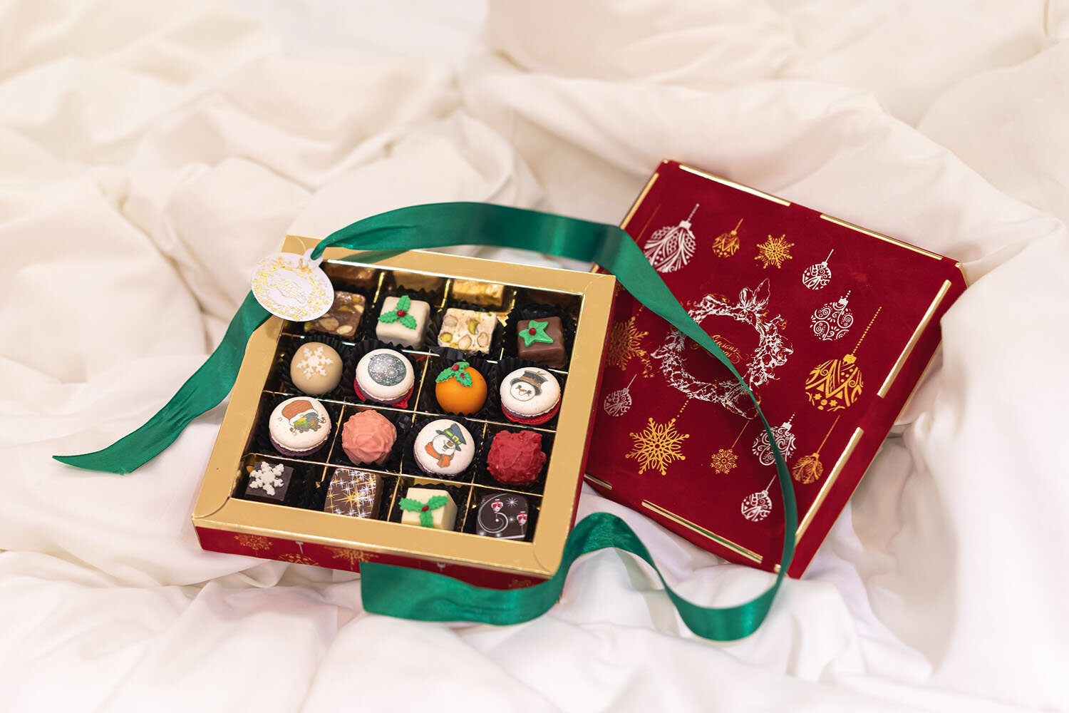  Box of festive chocolates 