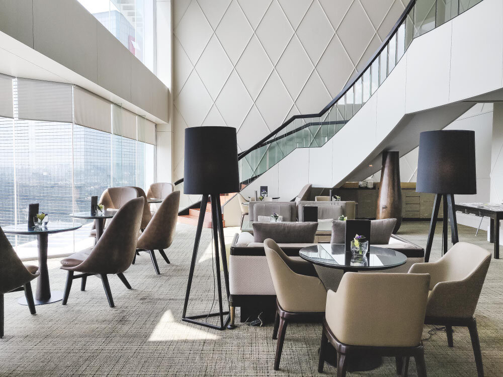 Executive Lounge in Hilton Kuala Lumpur