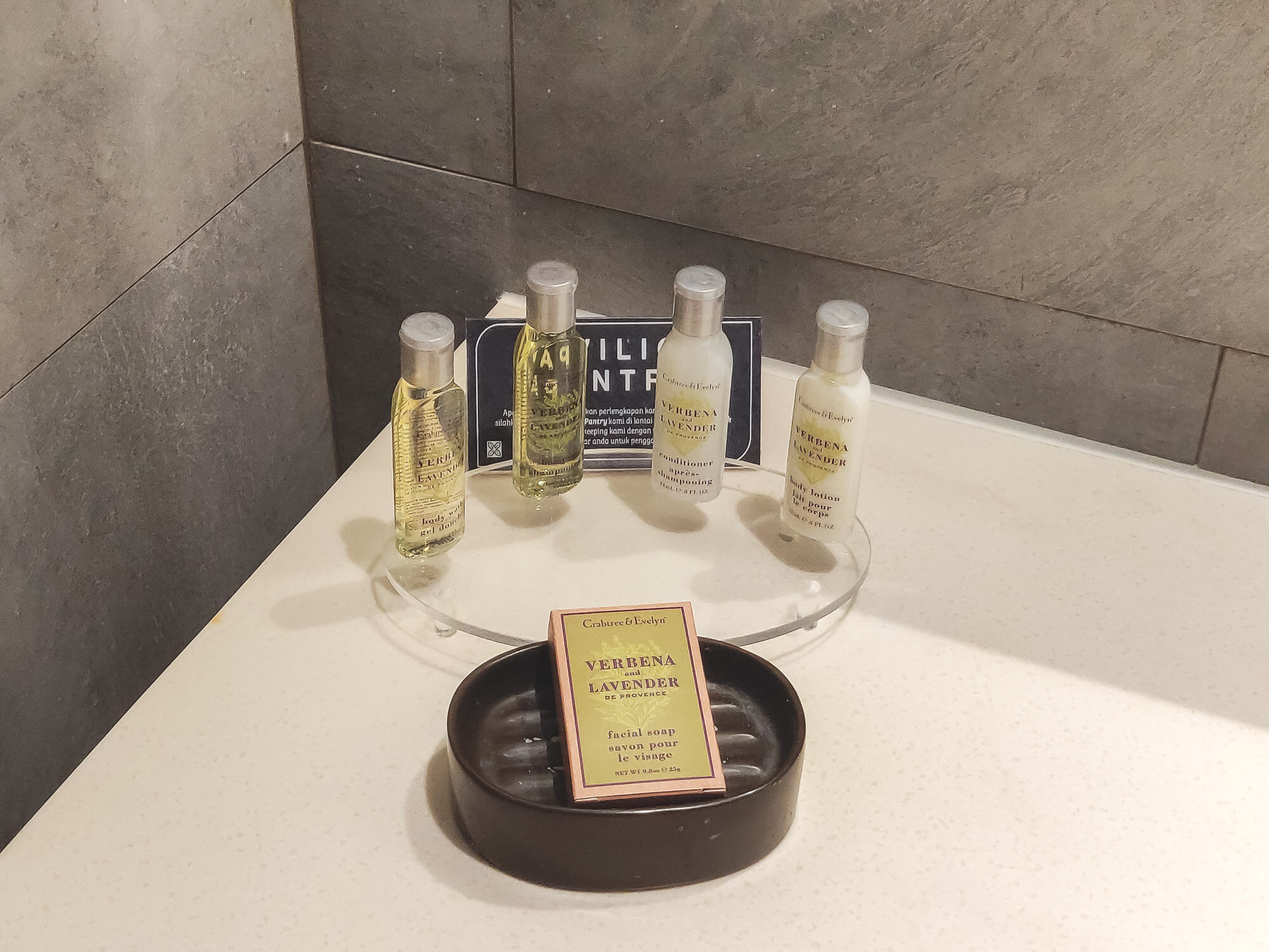 Crabtree & Evelyn toiletries