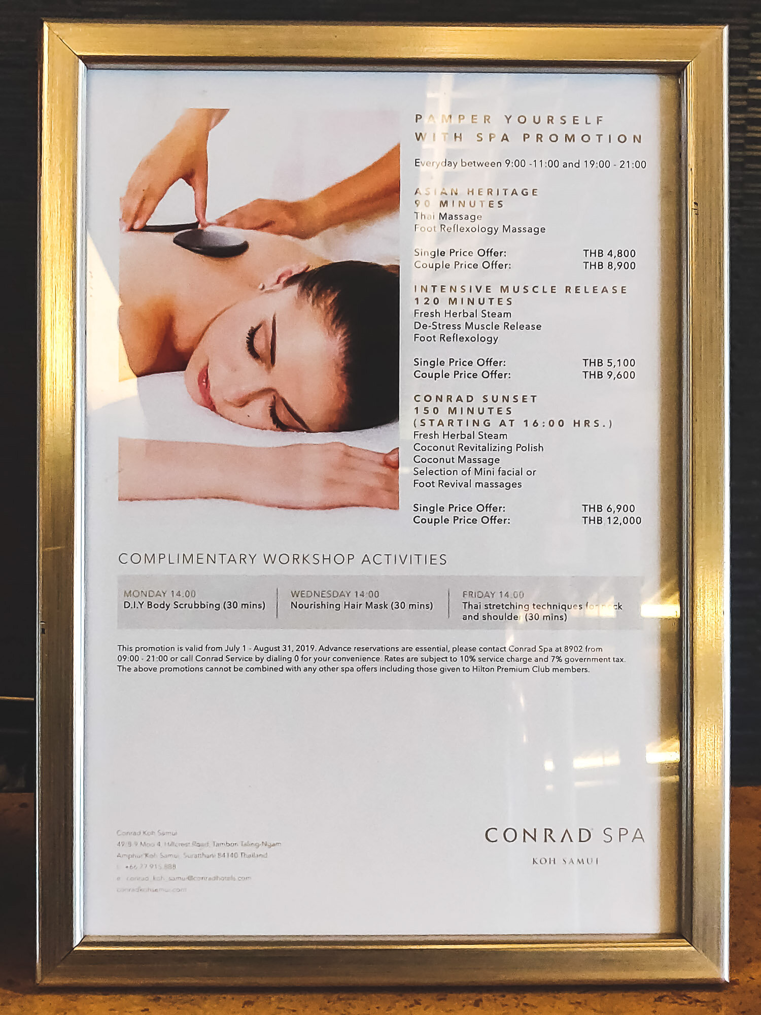 Spa packages
