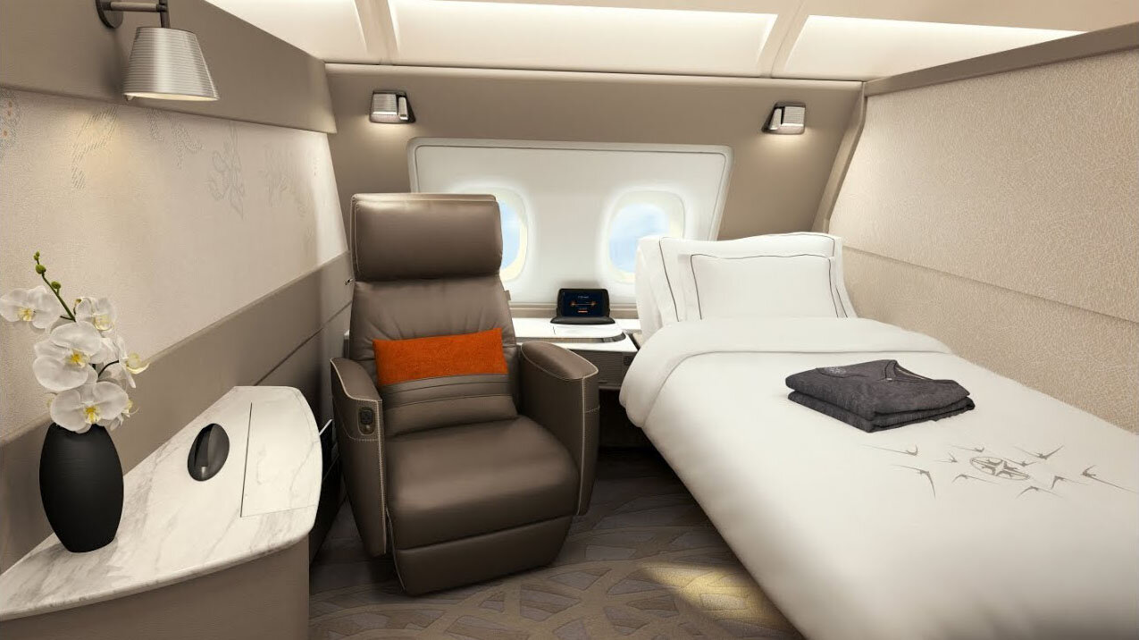 Singapore Airlines First Class Suite 2017