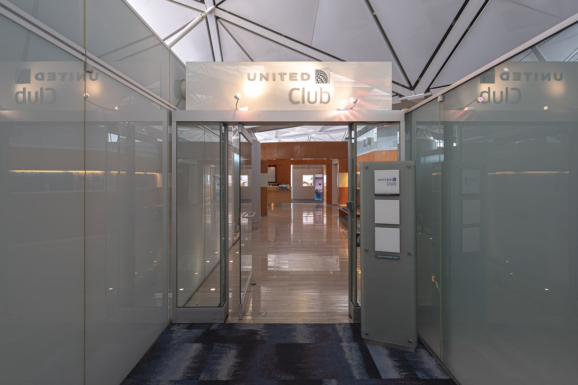 Entrance to United Club