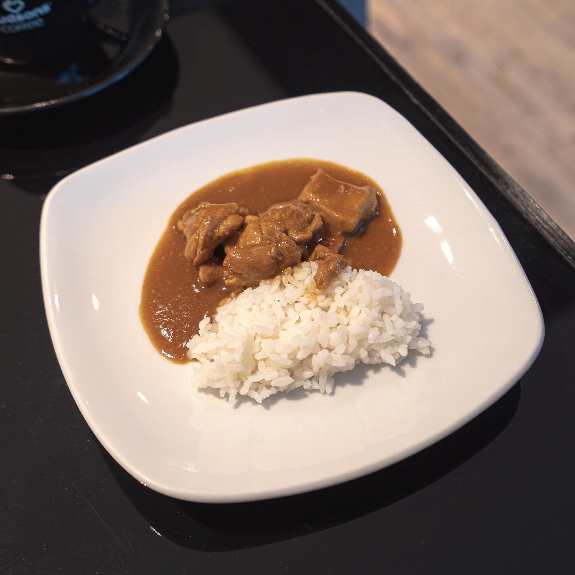 Japanese chicken curry and rice