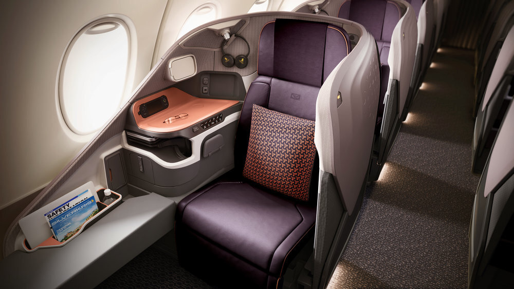 Singapore Airlines Business Class 2017