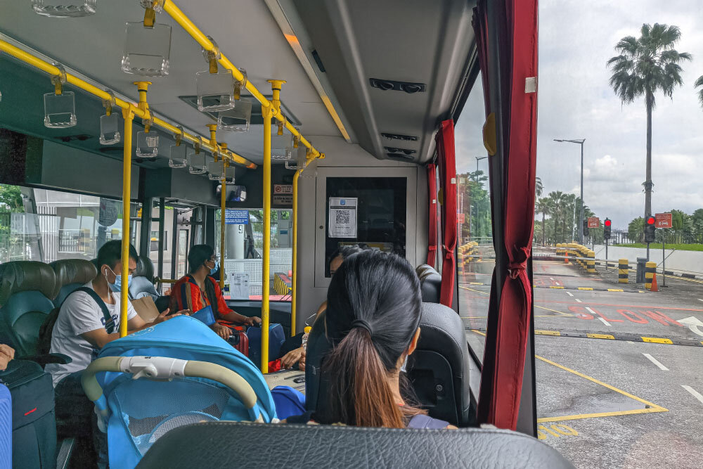 Free shuttle bus to Johor Bahru CIQ