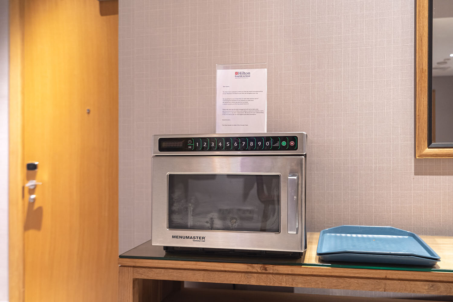  Free-to-use microwave 
