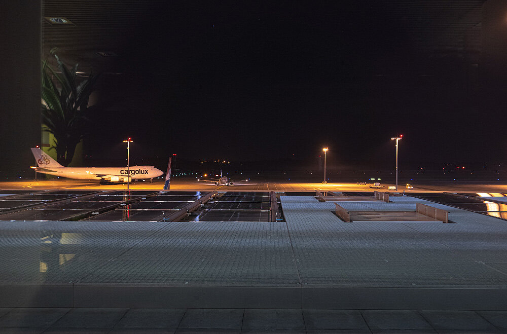 View of the runway