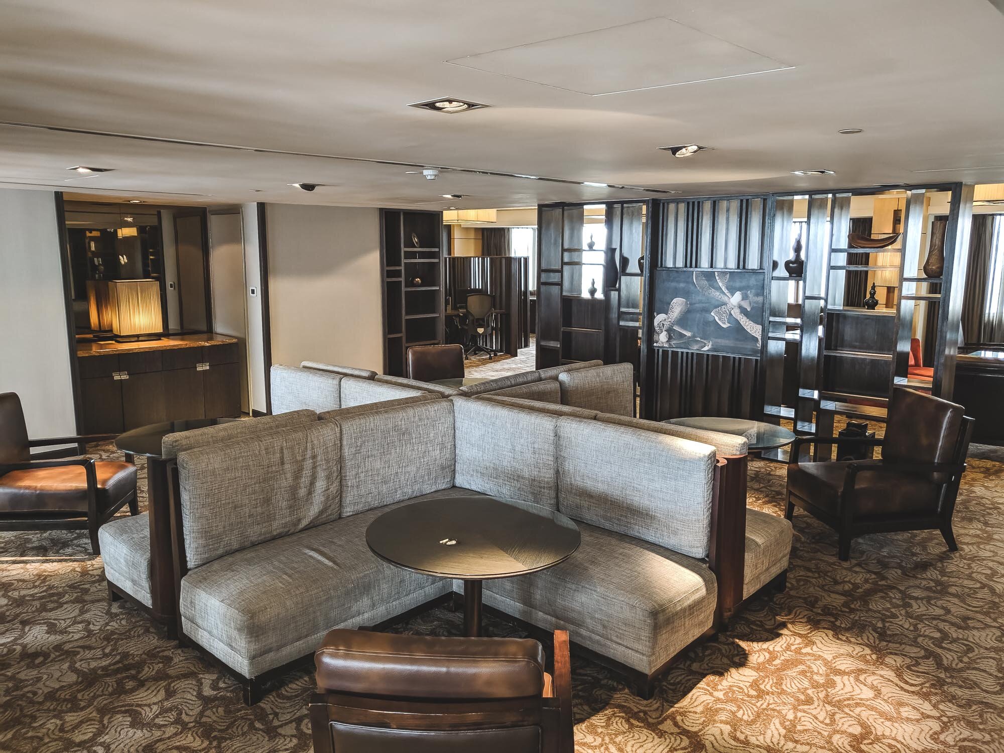 Seating area 2 of the Executive Lounge