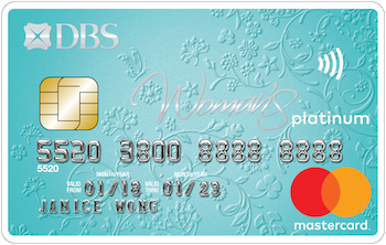 DBS Woman’s Card - Earn rate: 10 miles per dollarMin. spend for earn rate: -Max. spend for earn rate: $1,000