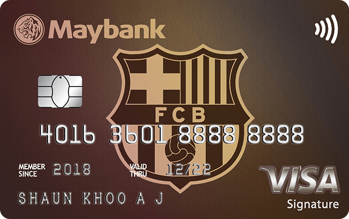 Maybank FC Barcelona - New customer: $100 cashback + $30 cash via PayNowExisting customer: - Spending requirement: $250 for first two consecutive monthsAnnual fee: $120 (First three years waived)Minimum annual income: $30,000