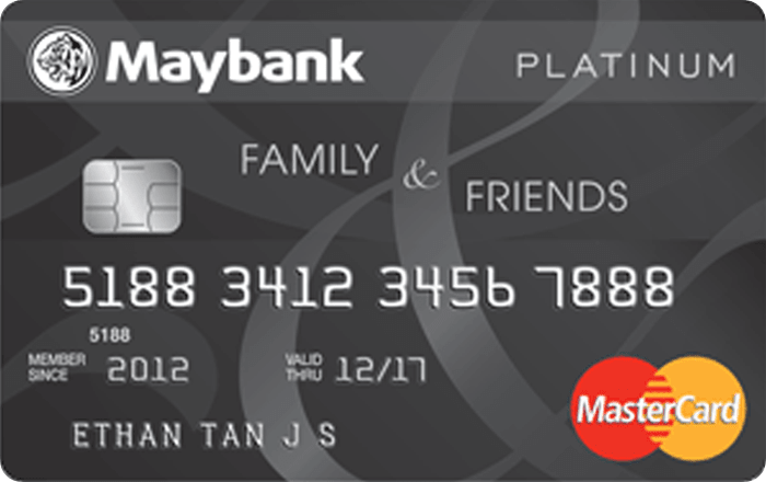 Maybank Family & Friends - New customer: $100 cashback + $30 cash via PayNowExisting customer: - Spending requirement: $250 for first two consecutive monthsAnnual fee: $180 (First three years waived)Minimum annual income: $30,000